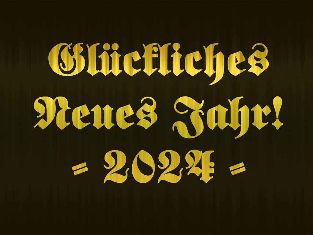 Neujahrsgruss für 2024