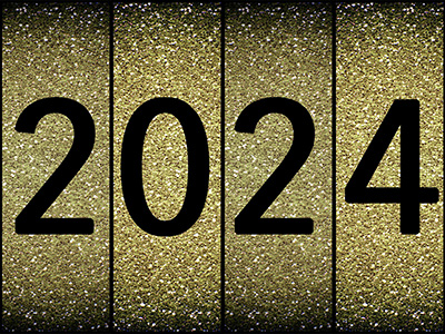 2024 Glitter - Frohes Neues Jahr!