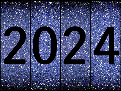 2024 Glitter - Frohes Neues Jahr!