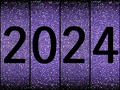 2024 Glitter - Frohes Neues Jahr!