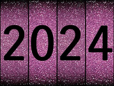 2024 Glitter - Frohes Neues Jahr!