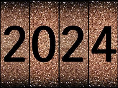 2024 Glitter - Frohes Neues Jahr!