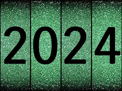 2024 Glitter - Frohes Neues Jahr!