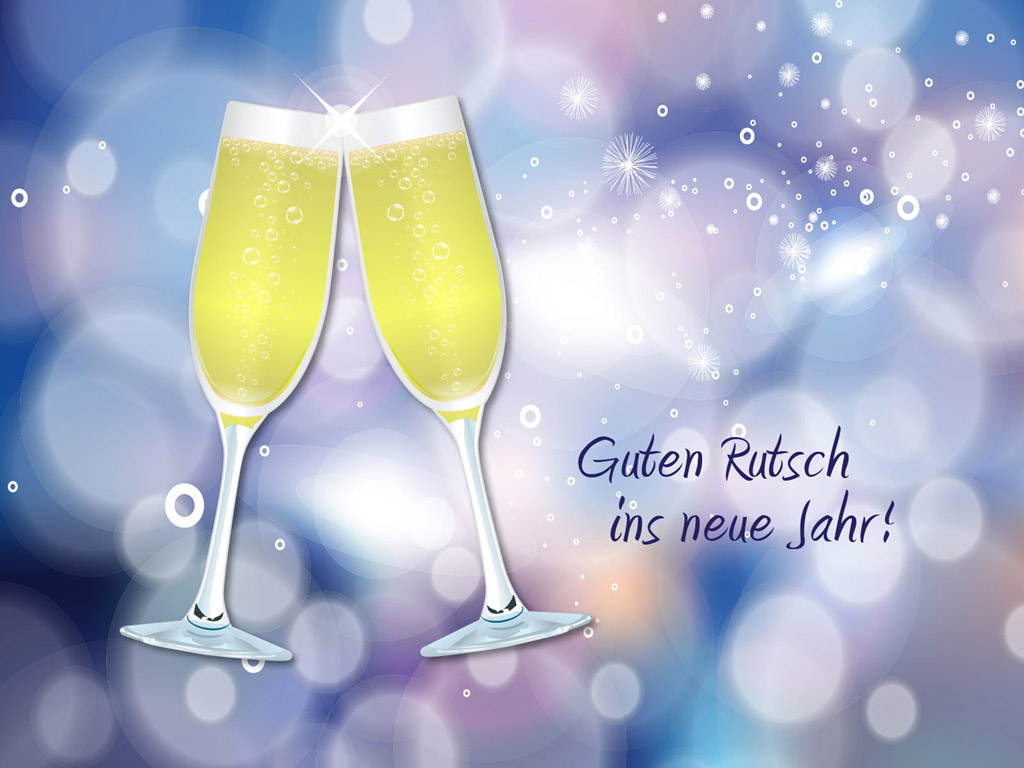 Guten Rutsch ins neue Jahr! (Champagne - Sekt)