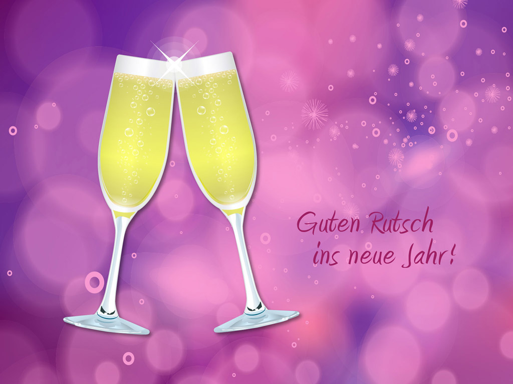 Guten Rutsch ins neue Jahr! (Champagne - Sekt)