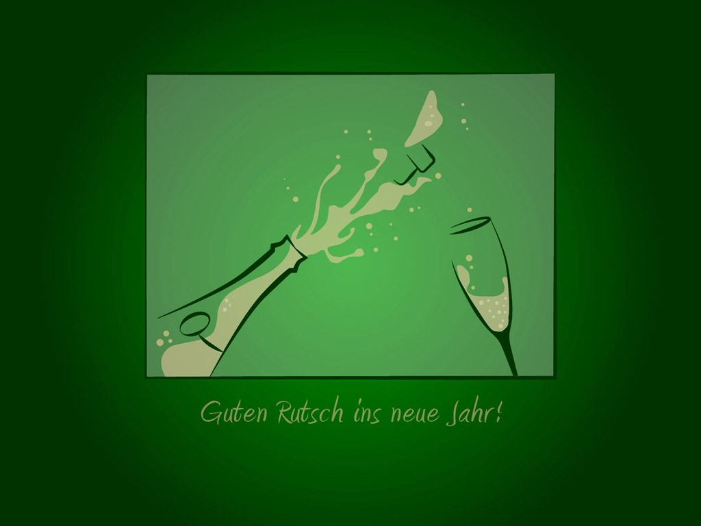 Guten Rutsch ins neue Jahr! (Champagne - Sekt)