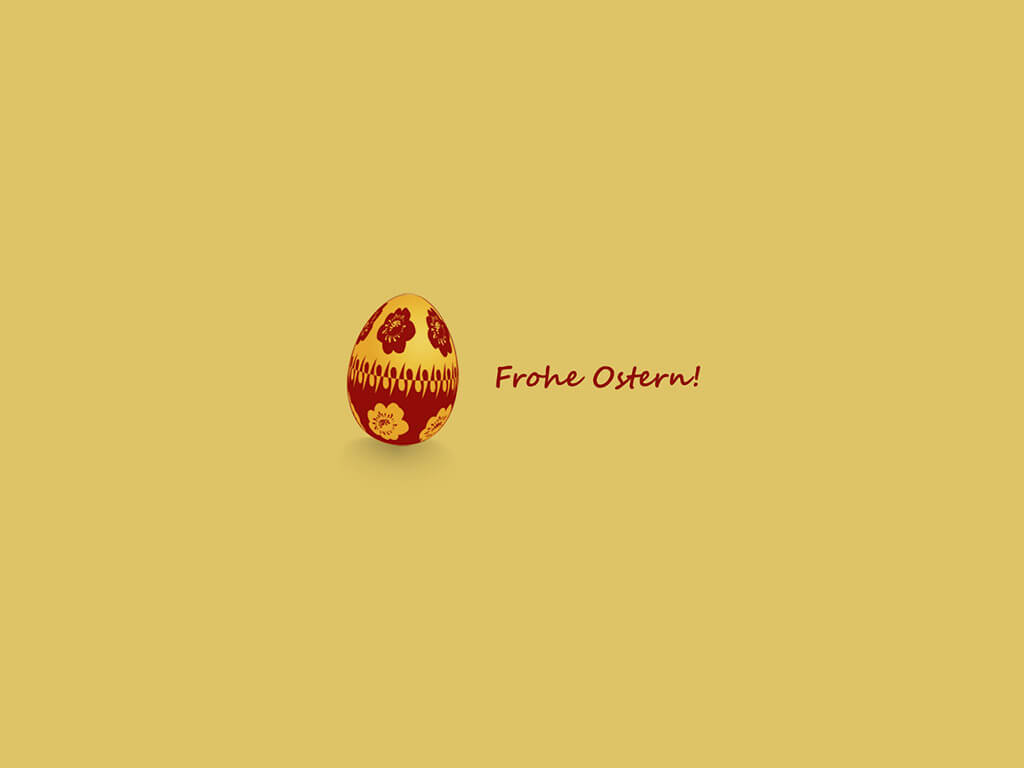 Frohe Ostern! - Osterei