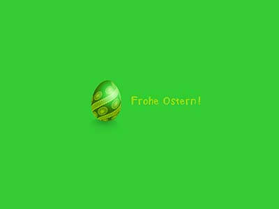 Frohe Ostern! - Ostereier - Minimal