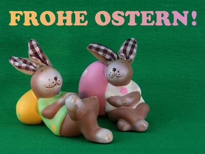 Osterhasen - Frohe Ostern!