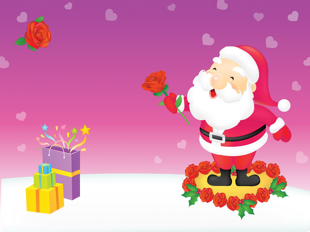 weihnachtsmann / santa klaus - hintergrundbilder kostenlos