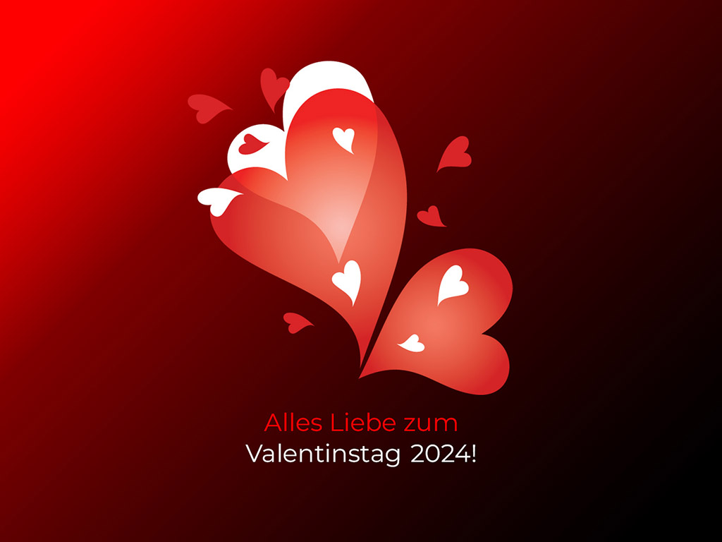 Alles Liebe zum Valentinstag! - Ich liebe Dich!