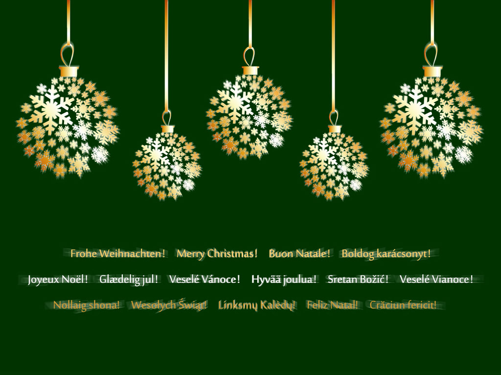 Frohe Weihnachten! Merry Christmas! - kostenloses Hintergrundbild für Weihnachten