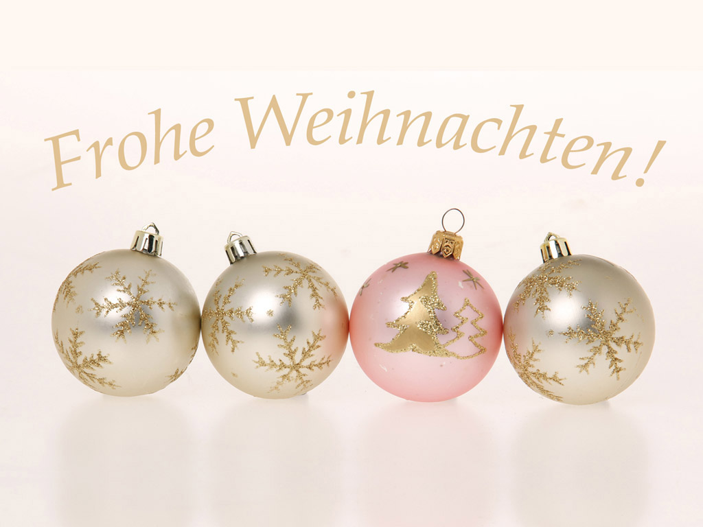 Frohe Weihnachten