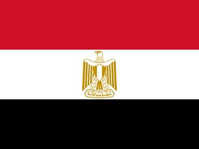 Flagge Ägyptens