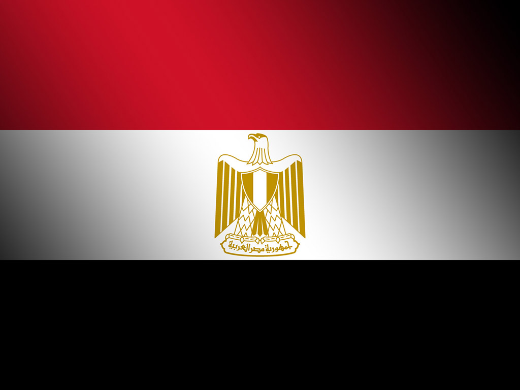 Ägypten Flagge 005