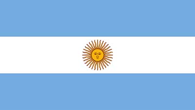 Argentinische Nationalflagge