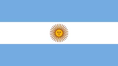 Argentinische Nationalflagge