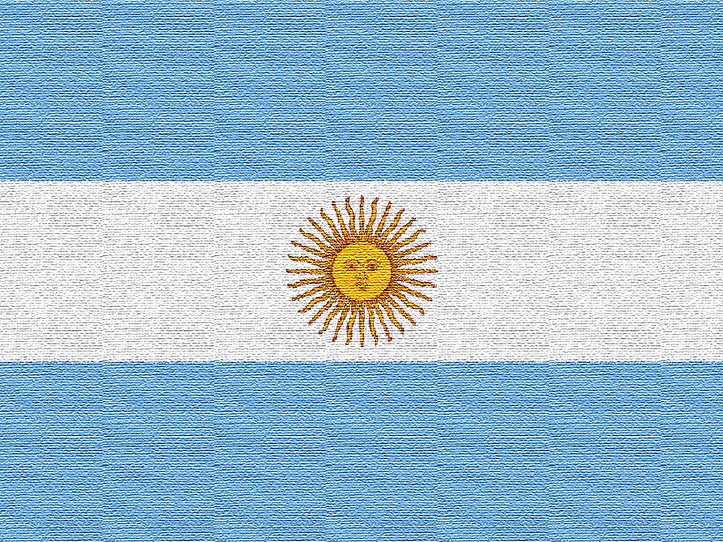 Die Argentinienfahne