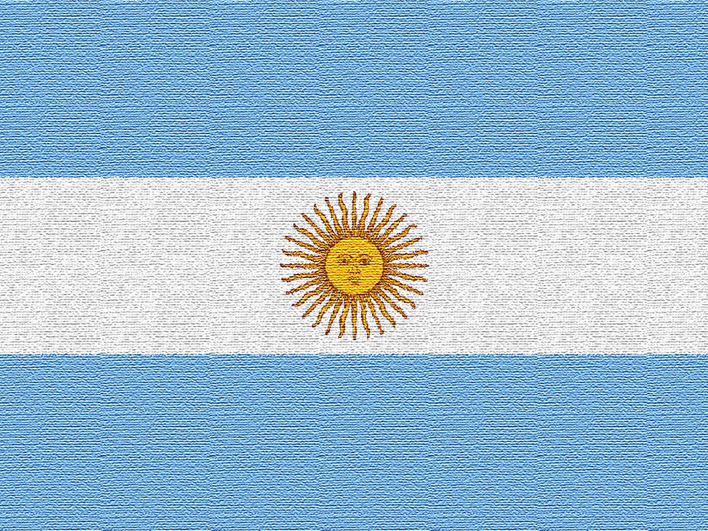 Die Argentinienfahne