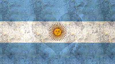 Argentinische Nationalflagge