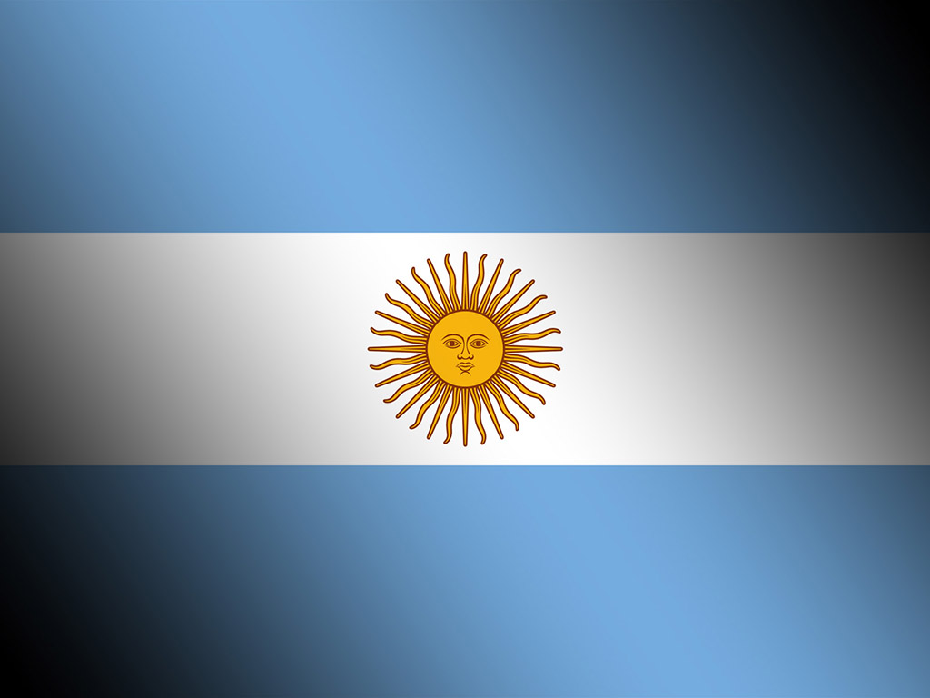 Die Argentinienfahne