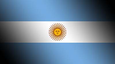 Argentinische Nationalflagge