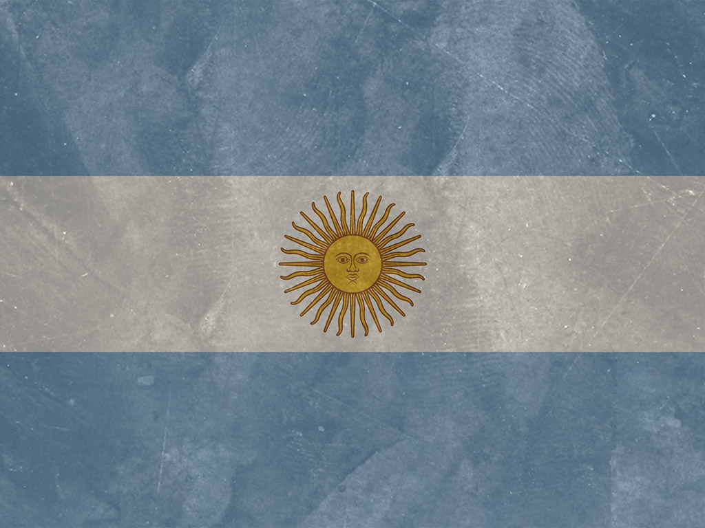 Die Argentinienfahne