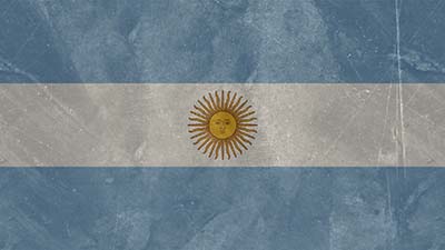 Argentinische Nationalflagge