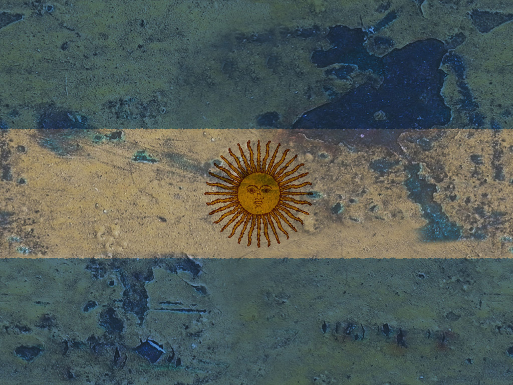 Die Argentinienfahne