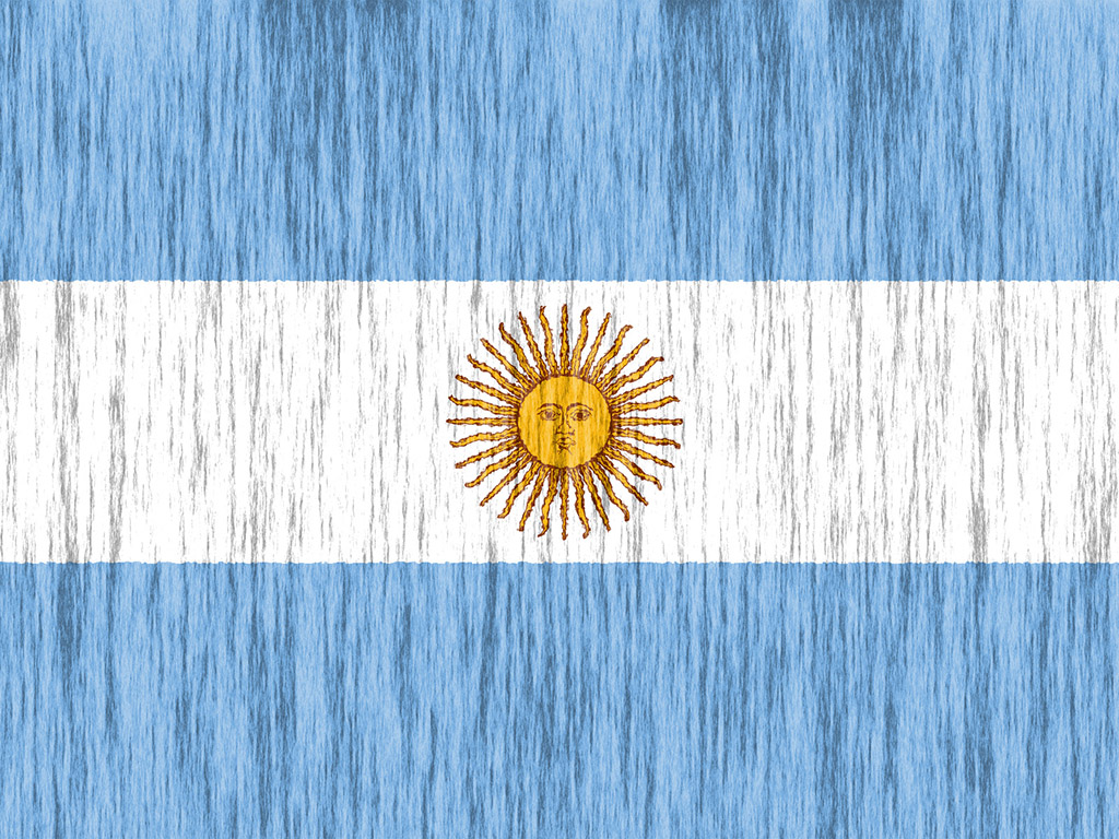 Die Argentinienfahne