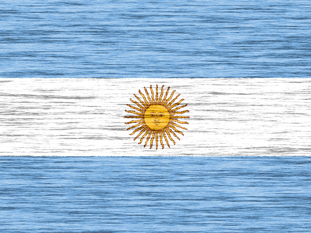 Die Argentinienfahne