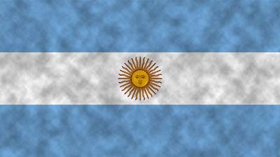 Argentinische Nationalflagge