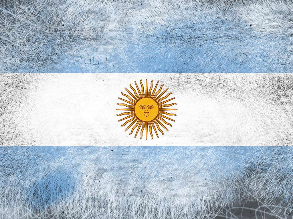 Die Argentinienfahne