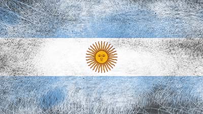 Argentinische Nationalflagge