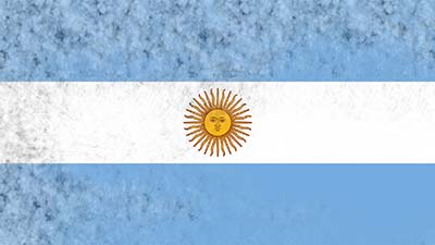 Argentinische Nationalflagge