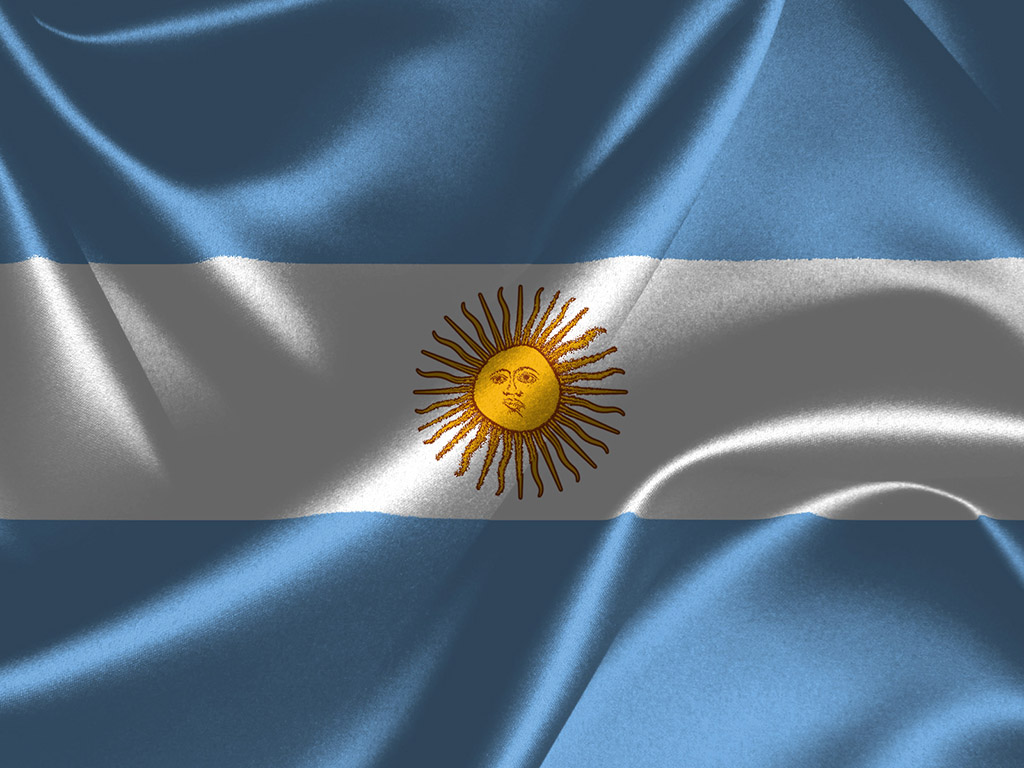 Die Argentinienfahne