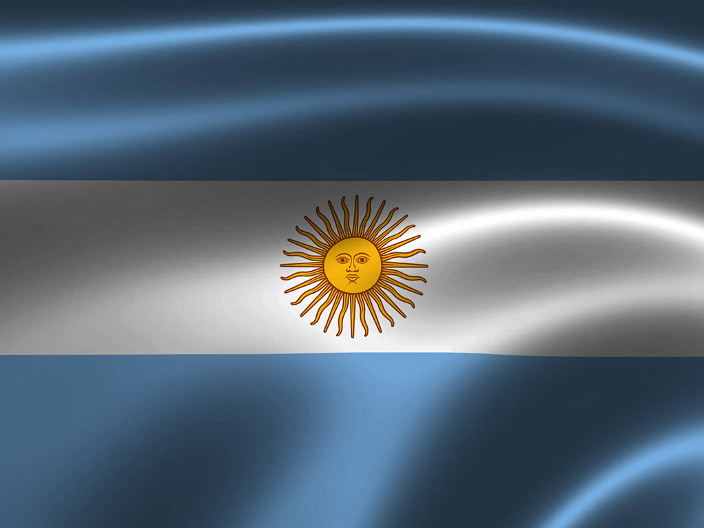 Die Argentinienfahne