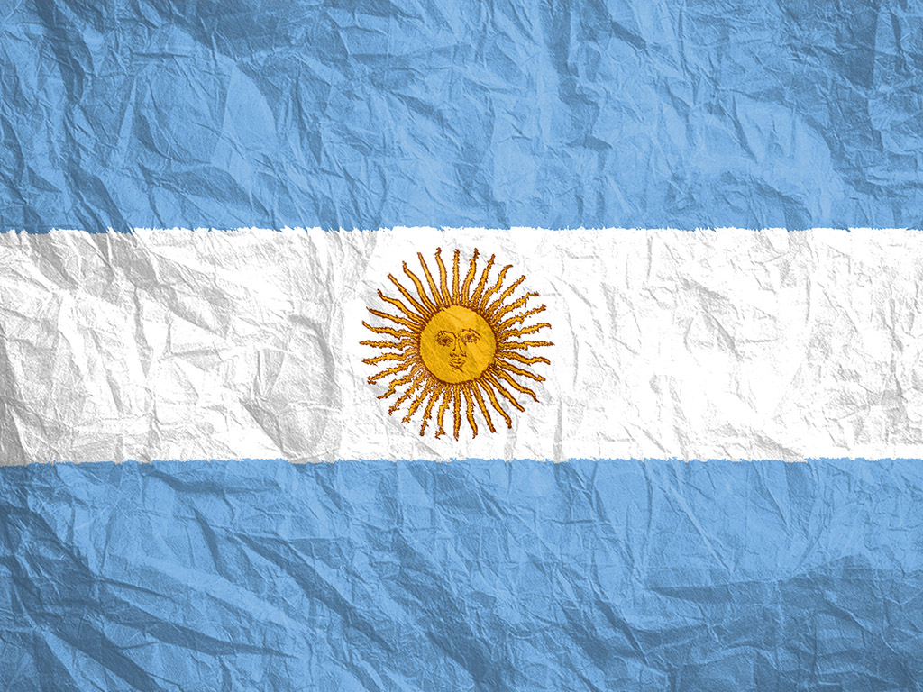 Die Argentinienfahne
