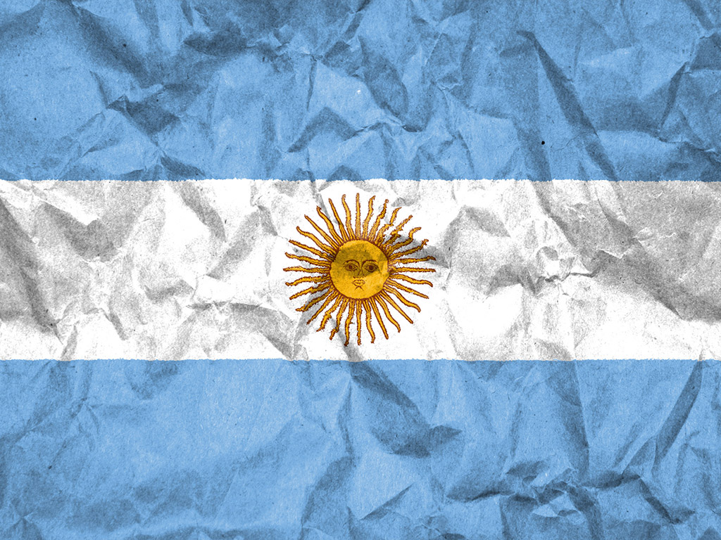 Argentinische Flagge 019