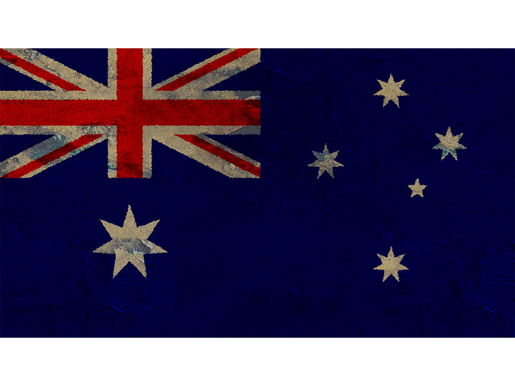 Australische Flagge 007