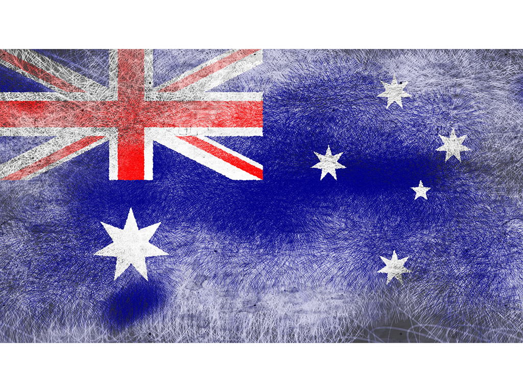 Australische Flagge 012