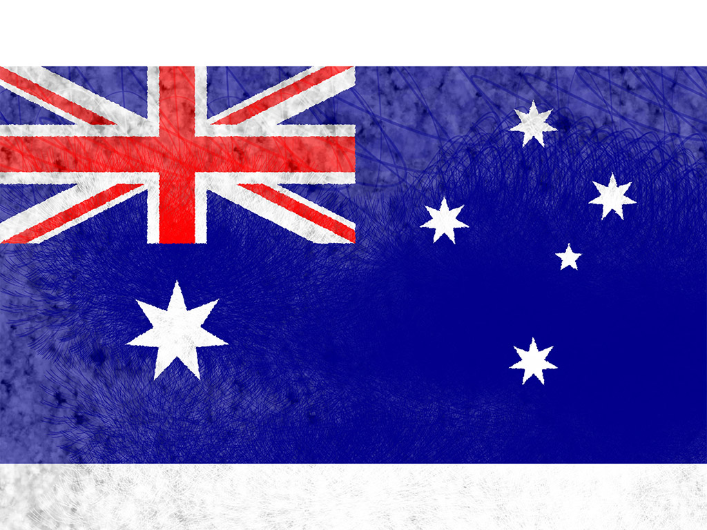 Australische Flagge 013