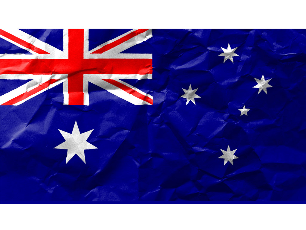 Australische Flagge 018