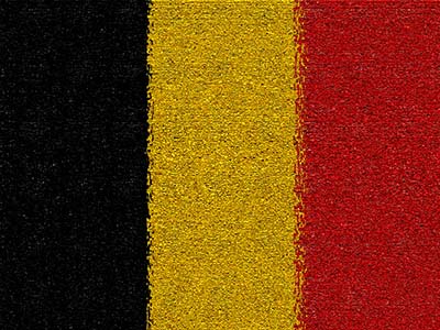 Flagge Belgiens - Fahne - Nationalflagge - Schwarz-Gelb-Rot