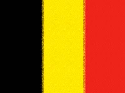 Flagge Belgiens - Fahne - Nationalflagge - Schwarz-Gelb-Rot