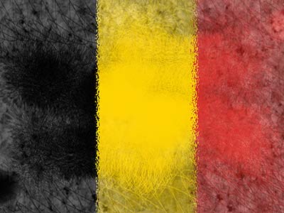 Flagge Belgiens - Fahne - Nationalflagge - Schwarz-Gelb-Rot