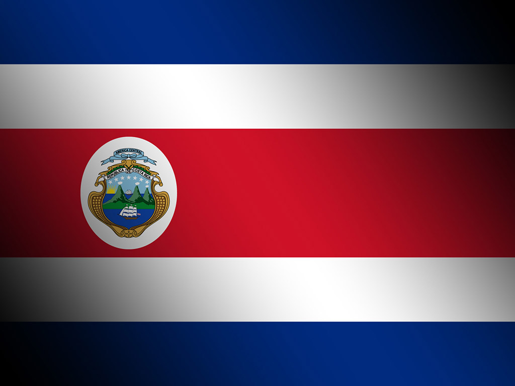 Costa Rica Flagge 005