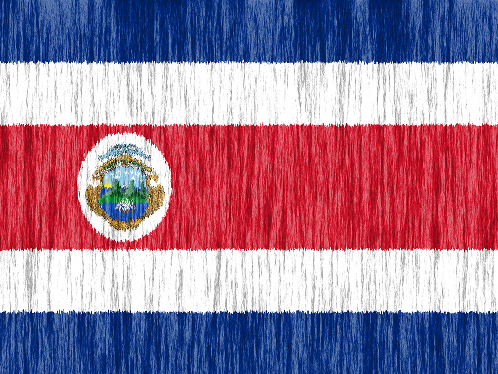 Costa Rica Flagge 008