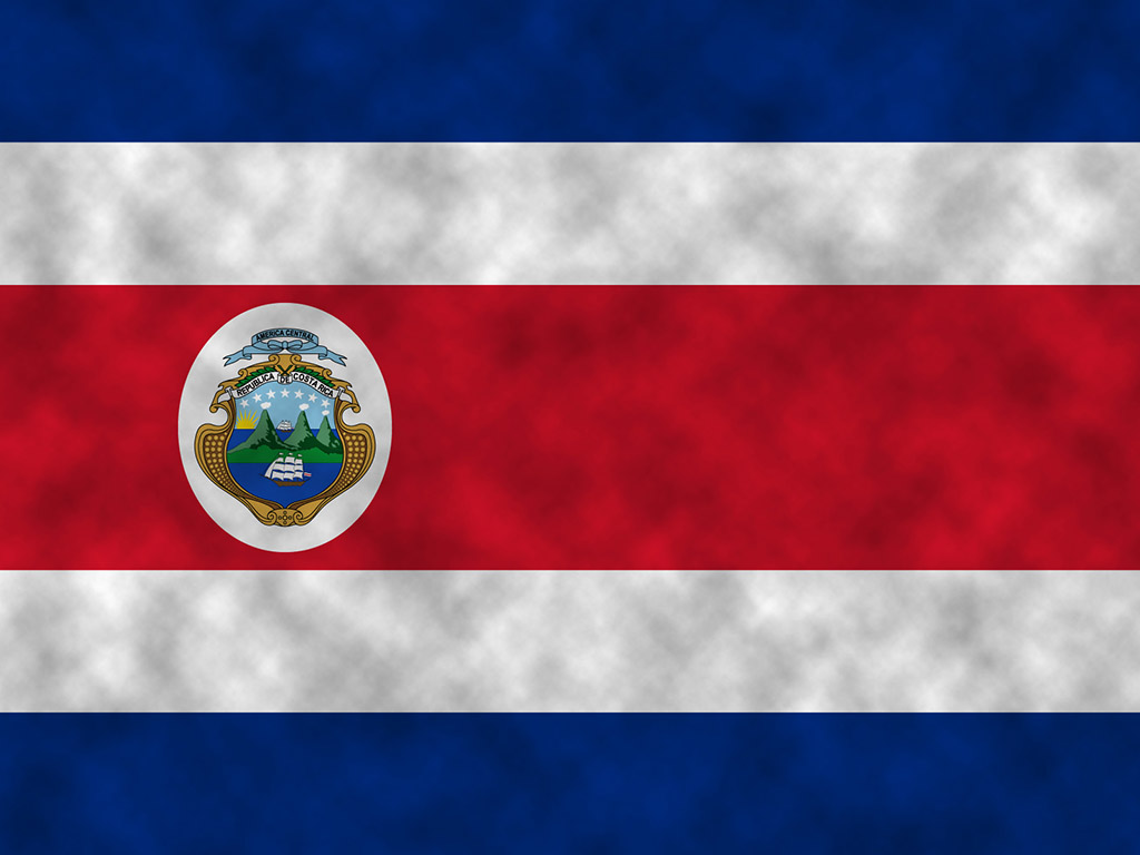 Fahne Costa Ricas - Costa Rica Flagge