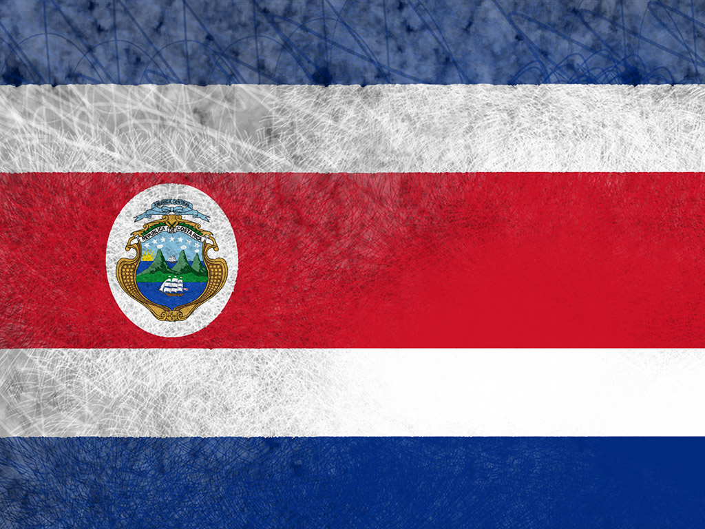 Costa Rica Flagge 013